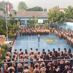 Upacara Pengibaran Bendera Merah Putih Dalam Rangka Hari Pramuka Tahun 2025 Di SMP Hang Tuah 3